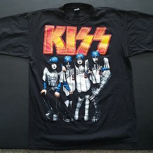 KISS Rare Dodger Rock Stadium 1998 T-Shirt